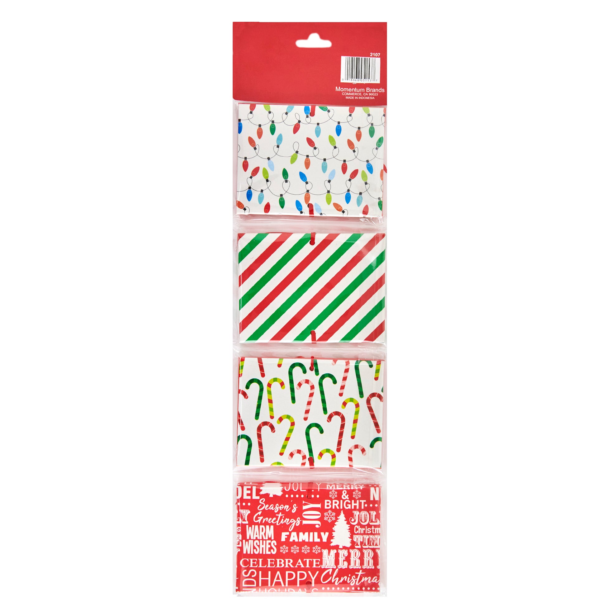 Christmas Gift Card Holder- 4pk