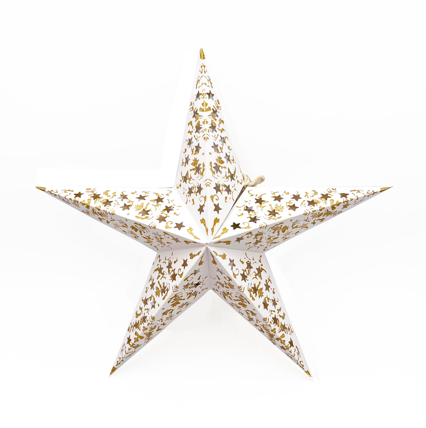 Christmas Hanging Christmas Paper Star Light- 43x40cm