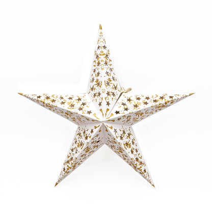 Christmas Hanging Christmas Paper Star Light- 43x40cm
