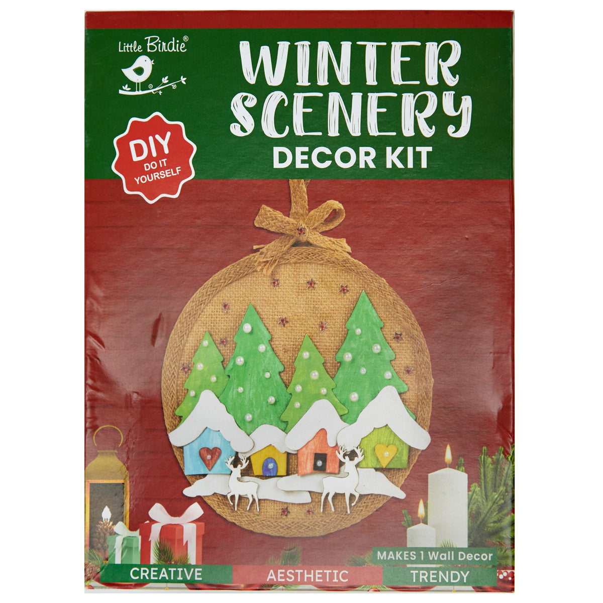 Christmas DIY Kit, Winter Scenery Decor