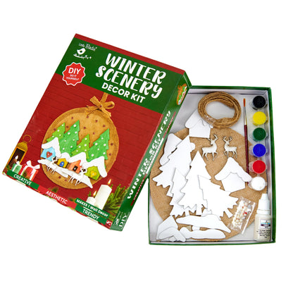 Christmas DIY Kit, Winter Scenery Decor