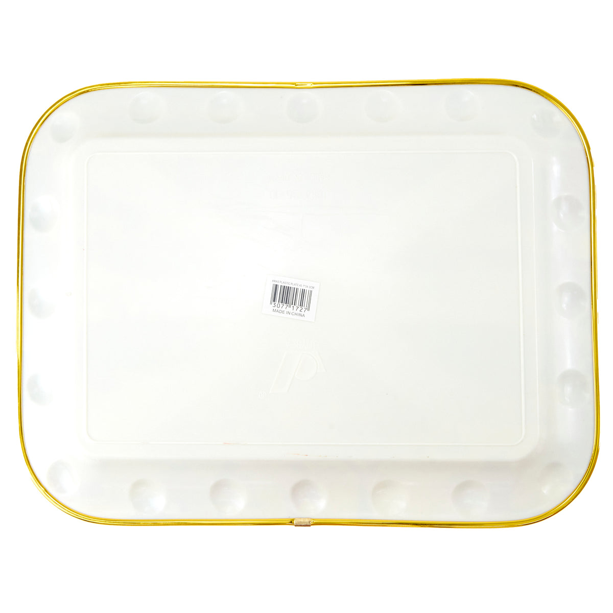 Christmas Plate Plastic- 45.7x34.3cm