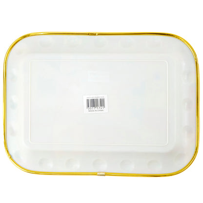 Christmas Plastic Plate- 33x24cm