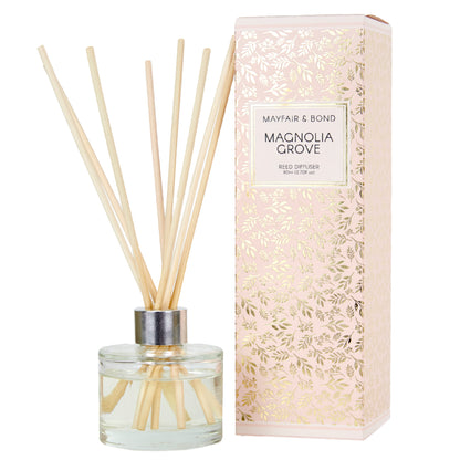Mayfair & Bond Reed Diffuser, Magnolia Grove- 80ml