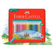 Faber Castell Colour Grip Pencils Tin 24