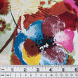Printed Rayon Fabric, Multi Floral- Width 140cm