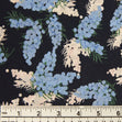 Printed Cotton Voile Fabric, Perennial Flowers- Width 140cm