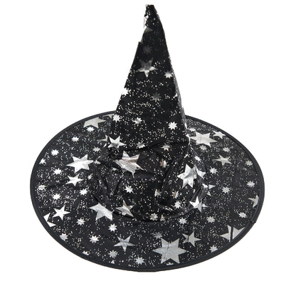 Halloween Witch Hat, Star Print