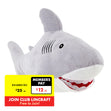 Formr Junior Novelty Cushion, Shark- 40cm