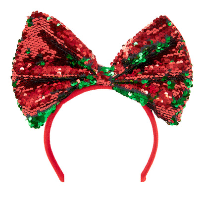 Christmas Headband, Bow- 20cm