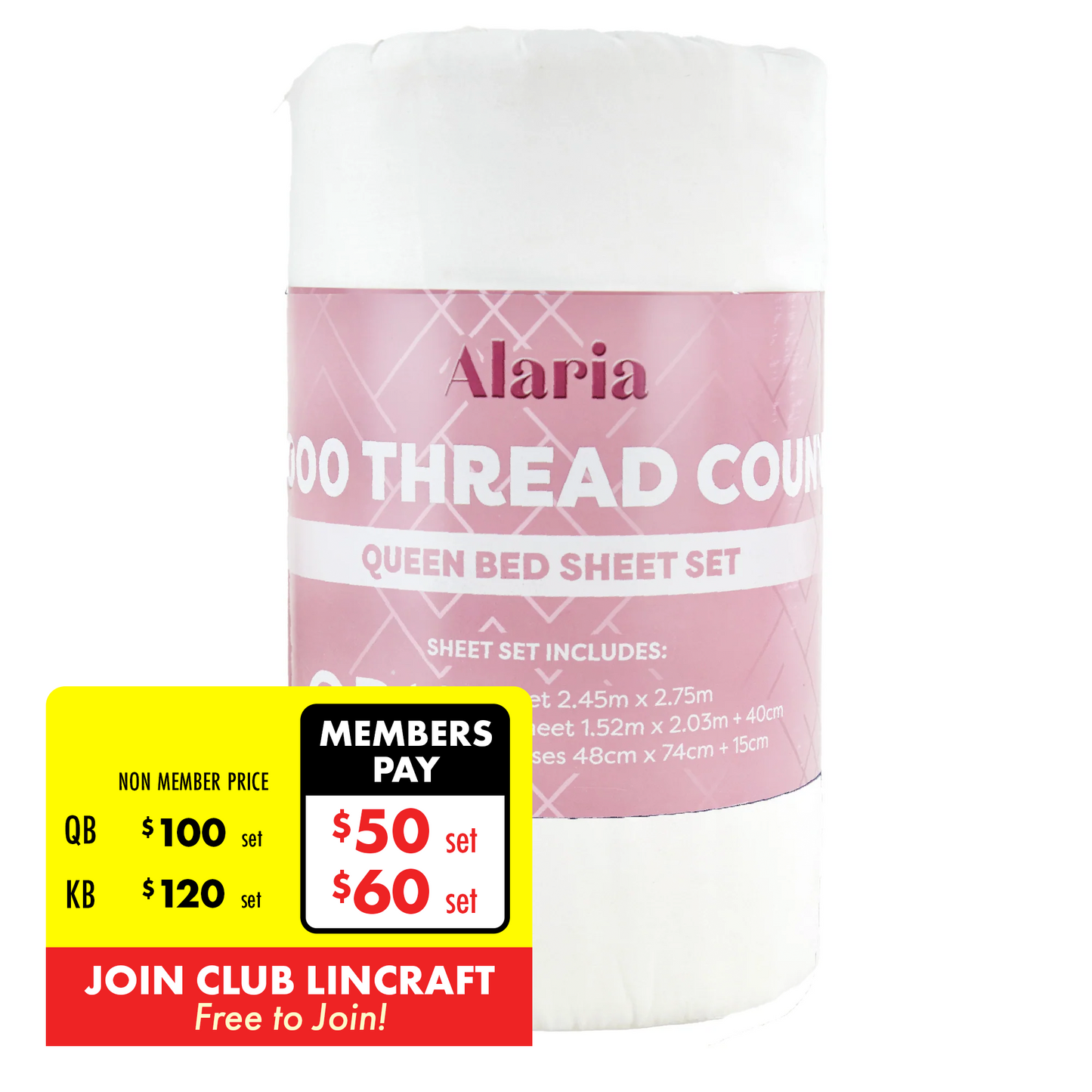 Alaria 1000TC Sheet Set