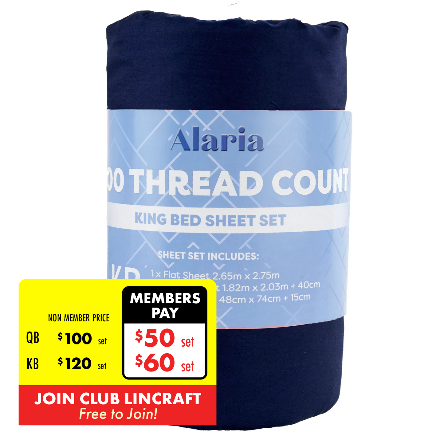 Alaria 1000TC Sheet Set