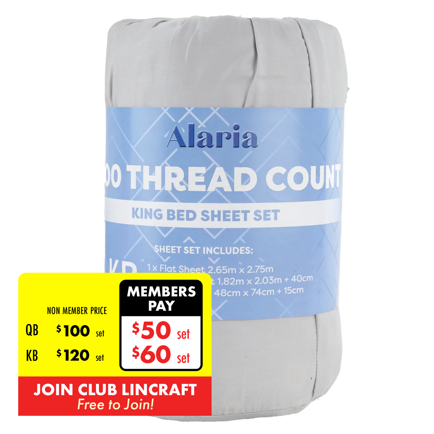 Alaria 1000TC Sheet Set