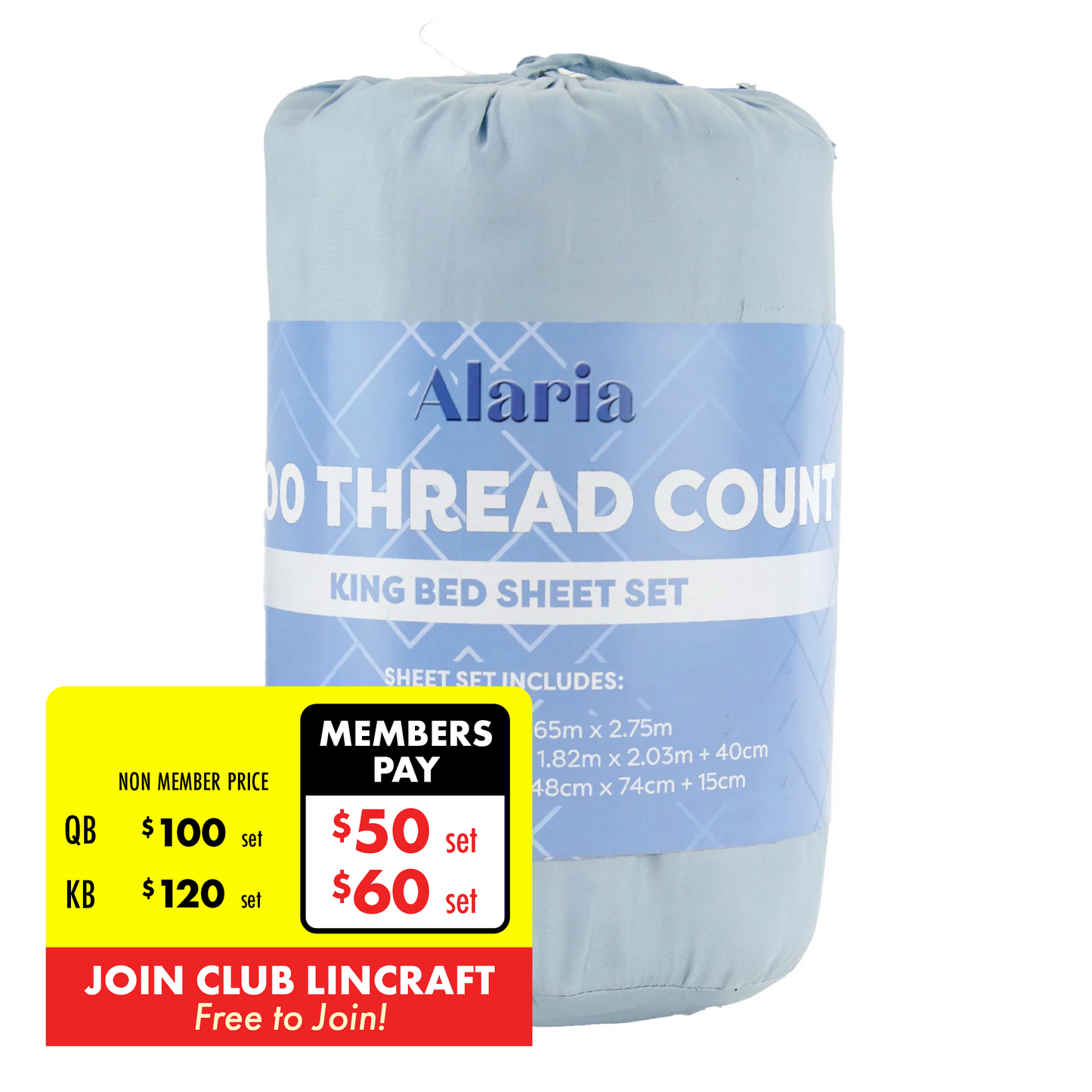 Alaria 1000TC Sheet Set