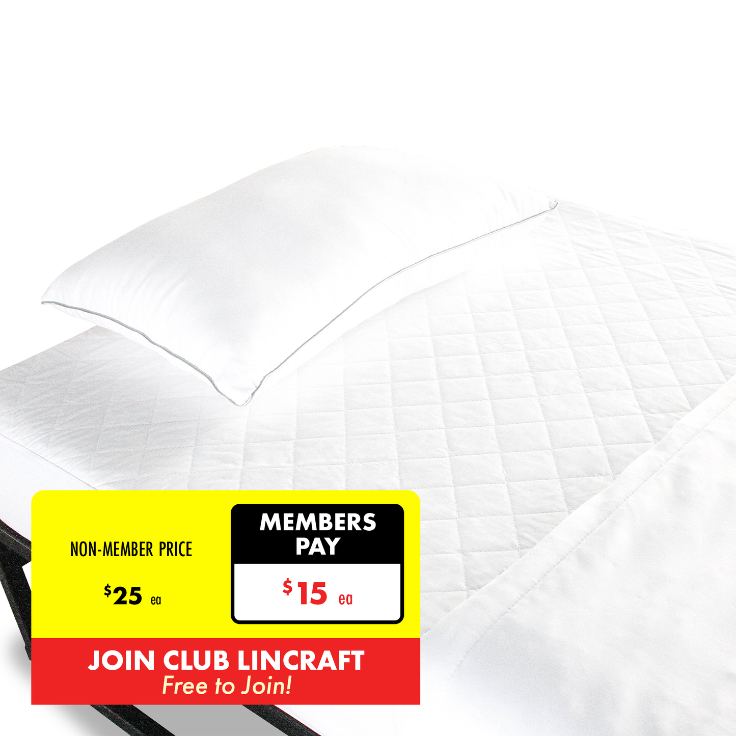 Formr Cotton Quilted Waterproof Pillow Protector, Standard