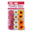 Crafty Bitz Daisy Flowers, Assorted #2- 12pk