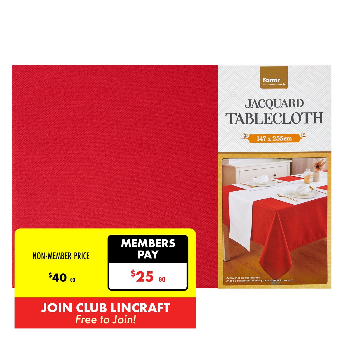 Formr Jacquard Tablecloth