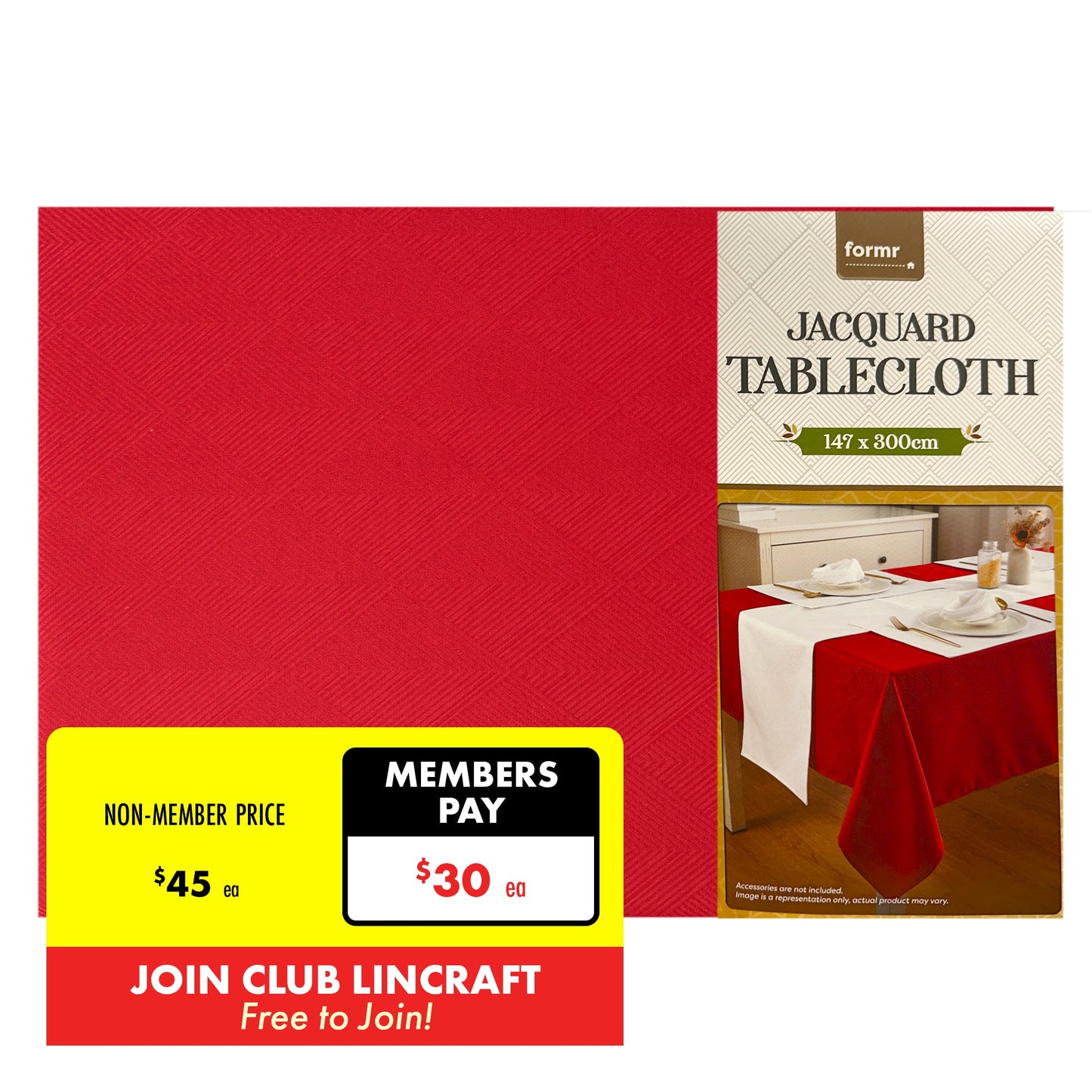 Formr Jacquard Tablecloth