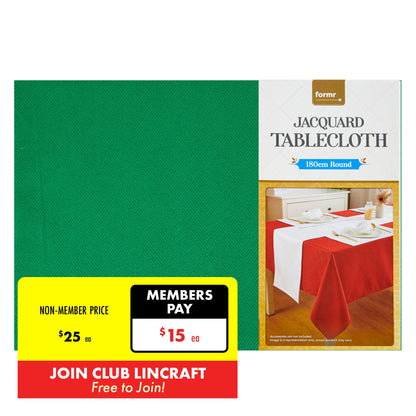 Formr Jacquard Tablecloth