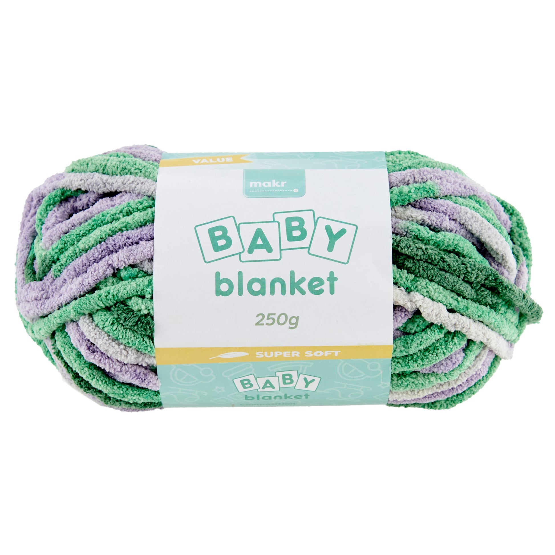 Bernat Green Blanket Yarn Makr Baby Blanket Crochet Knitting Yarn