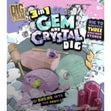 3-in-1 Gem & Crystal Dig Kit 