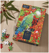 500-Piece Jigsaw Puzzle Backyard Beauties King Parrots
