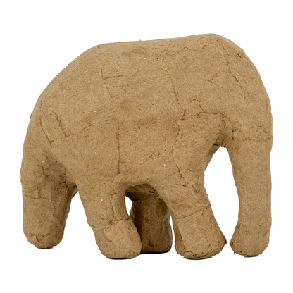 Paper Mache, Elephant- 1pc