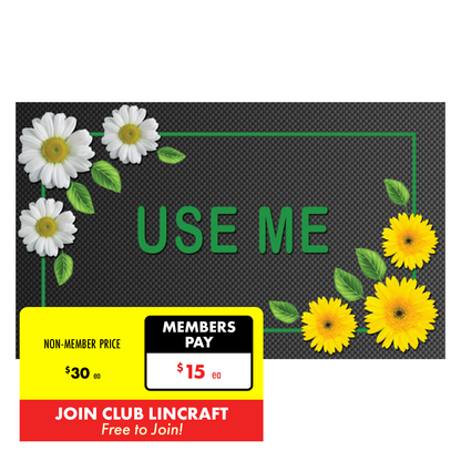 Novus Digital Print Door Mat, Use Me- 45x75cm