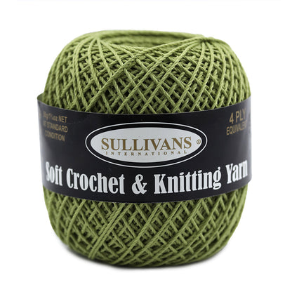 Sullivans Soft 4ply Crochet and Knitting Yarn, 50g Polyester Yarn