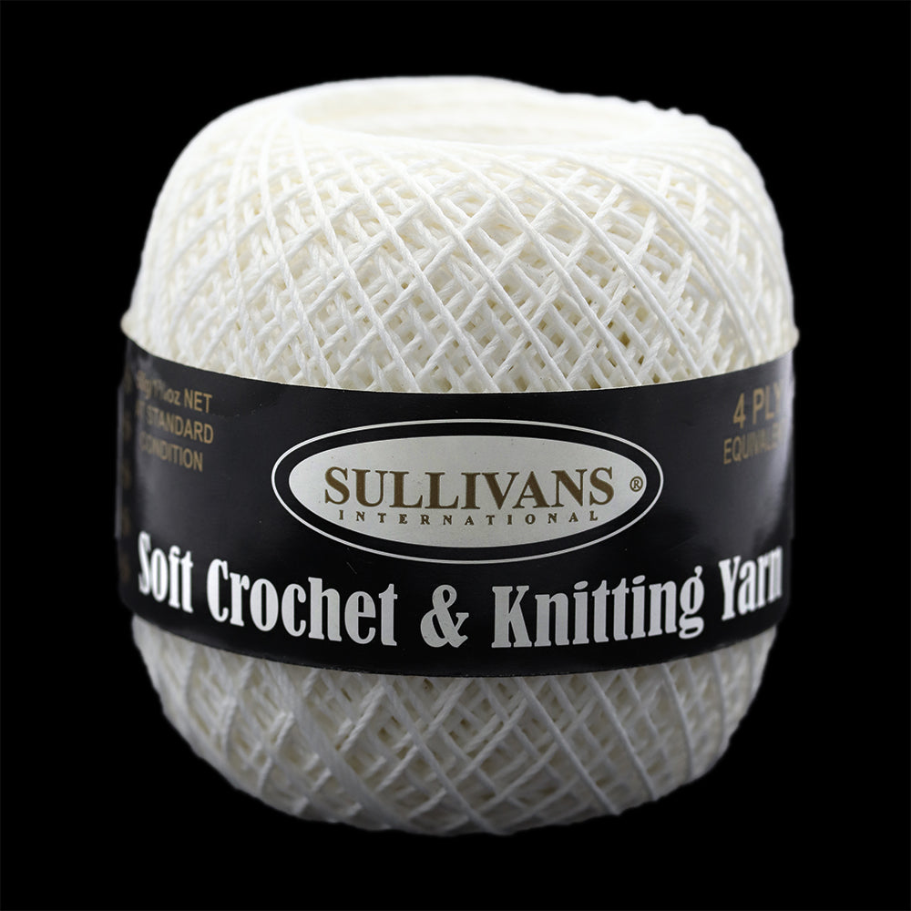 Sullivans Soft 4ply Crochet and Knitting Yarn, 50g Polyester Yarn