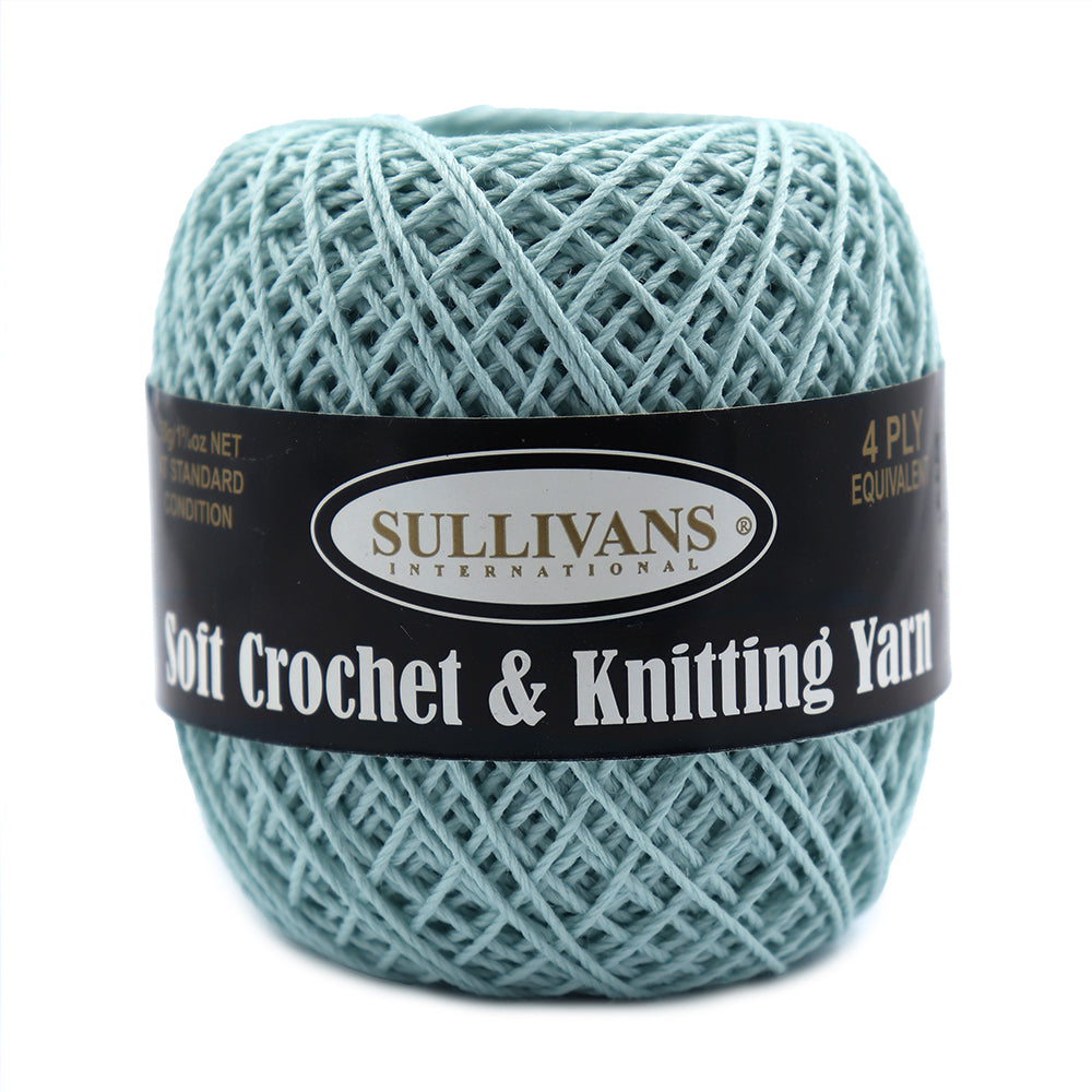 Sullivans Soft 4ply Crochet and Knitting Yarn, 50g Polyester Yarn