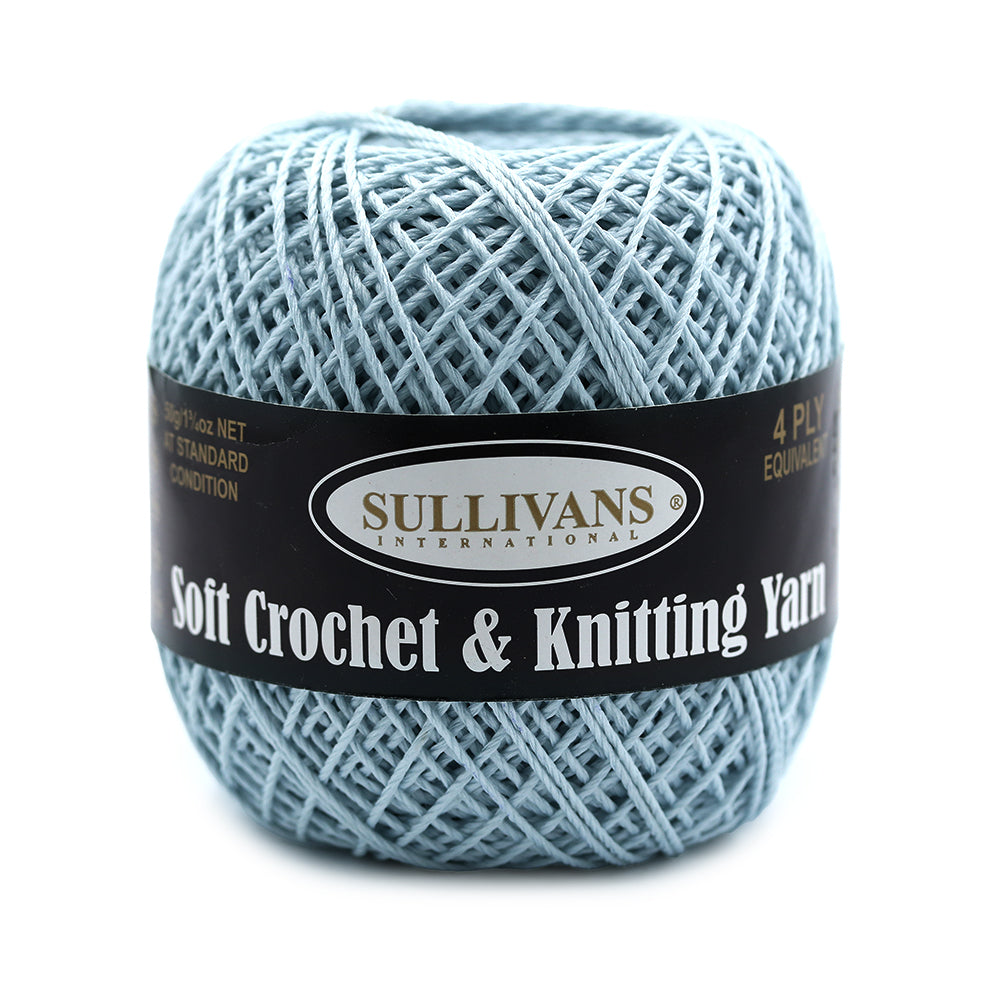 Sullivans Soft 4ply Crochet and Knitting Yarn, 50g Polyester Yarn