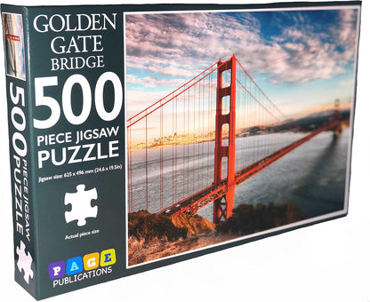 Golden Gate Jigsaw Puzzle, 500-Piece