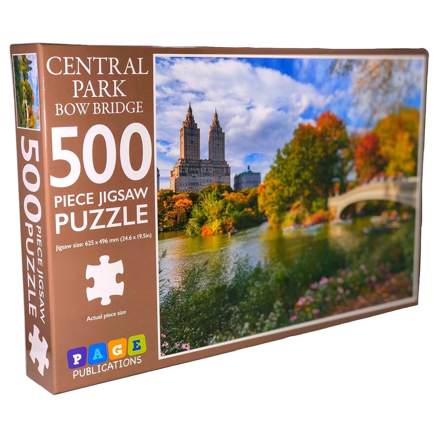 Central Parkbow Bridge Jigsaw Puzzle, 500-Piece