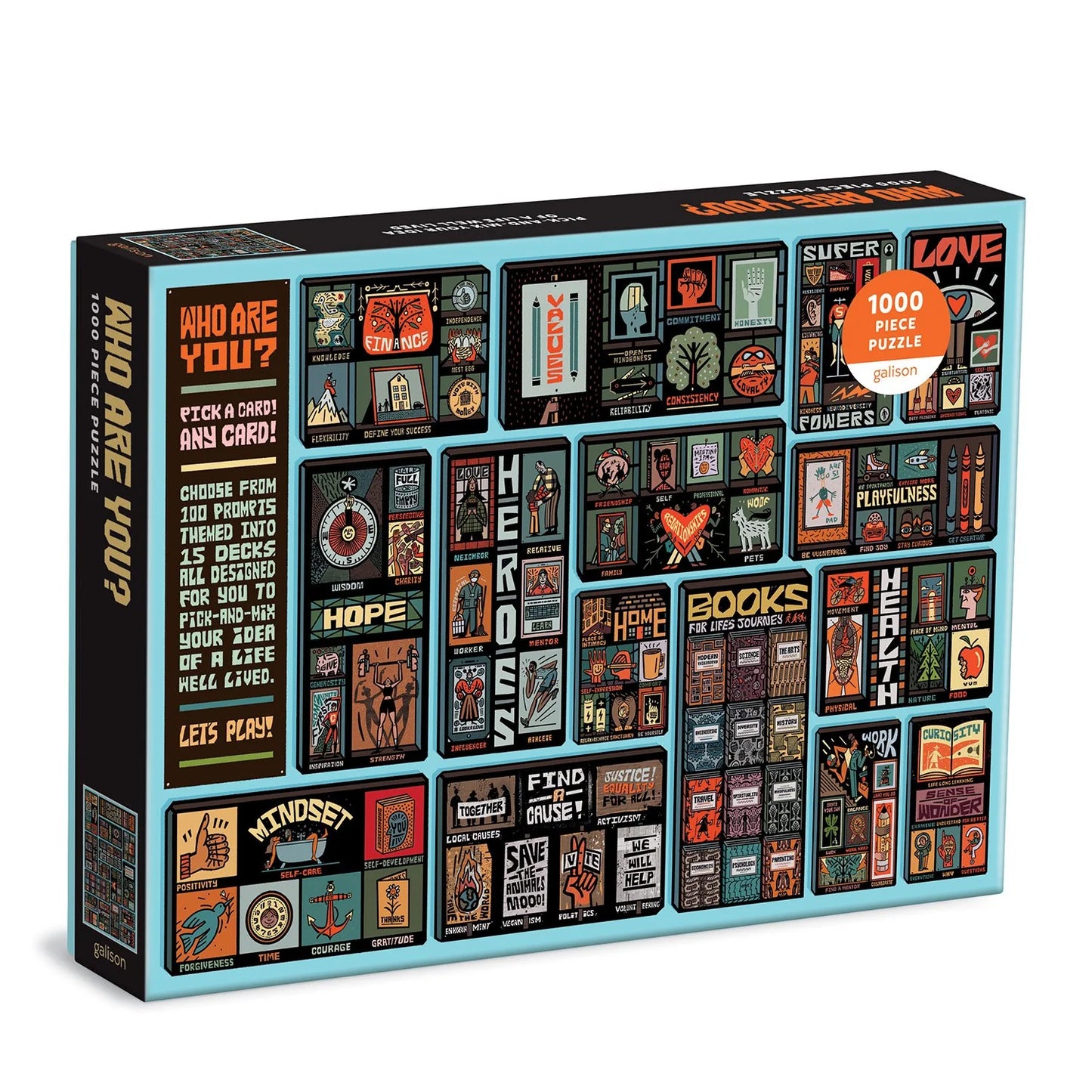 1000-Piece Jigsaw Puzzle, Who Are You?