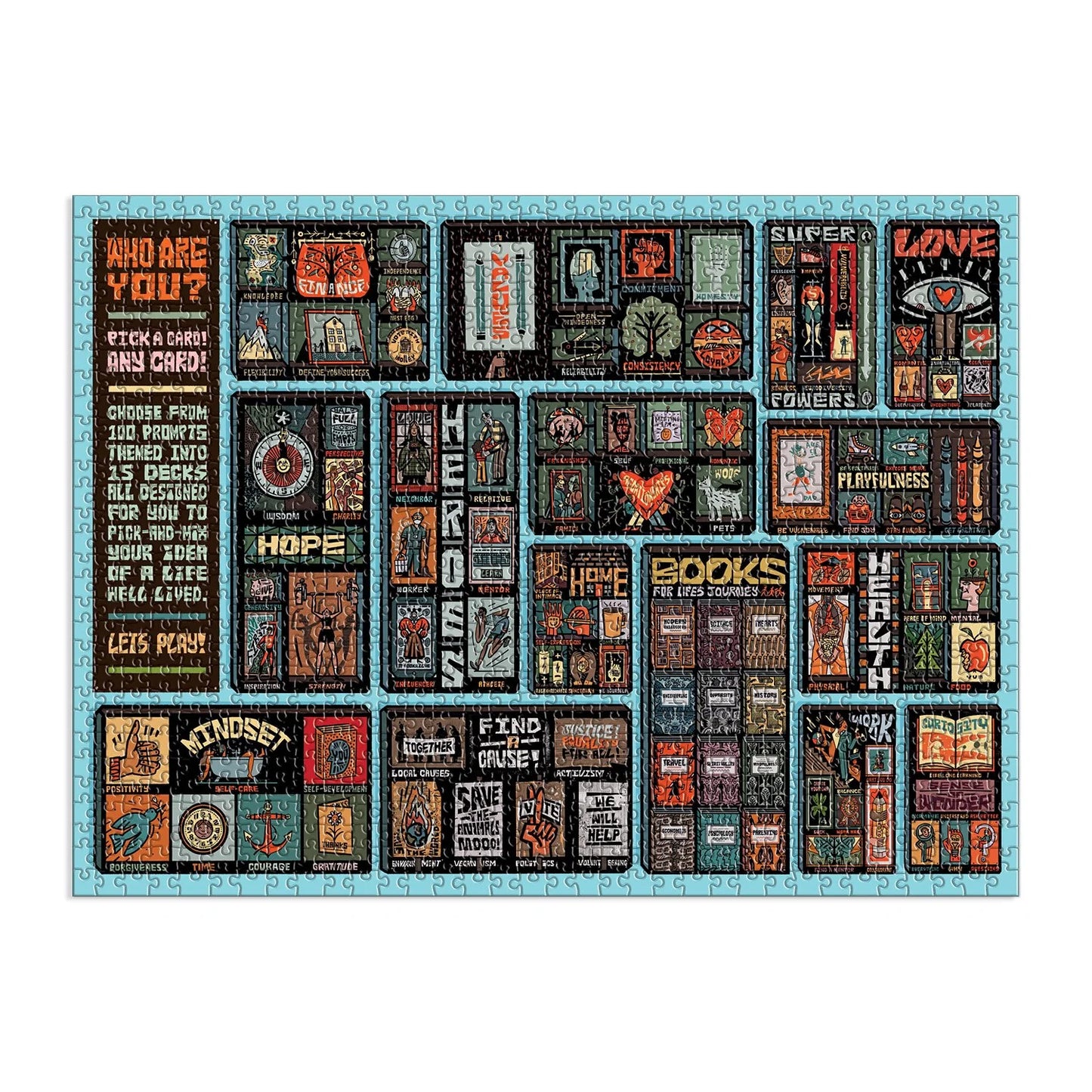 1000-Piece Jigsaw Puzzle, Who Are You?