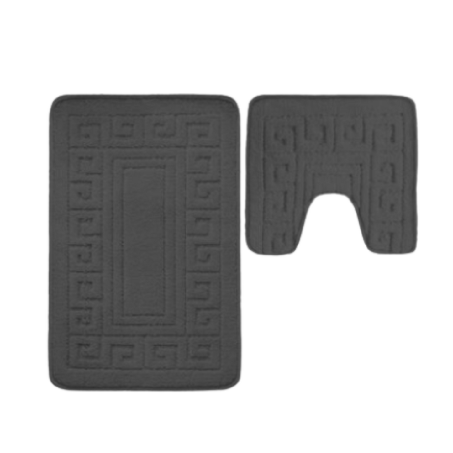 Formr 2pc PP Bath Mat Set, Eden