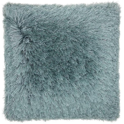Mina Victory Shaggy Cushion, Celadon- 50.8cmx50.8cm