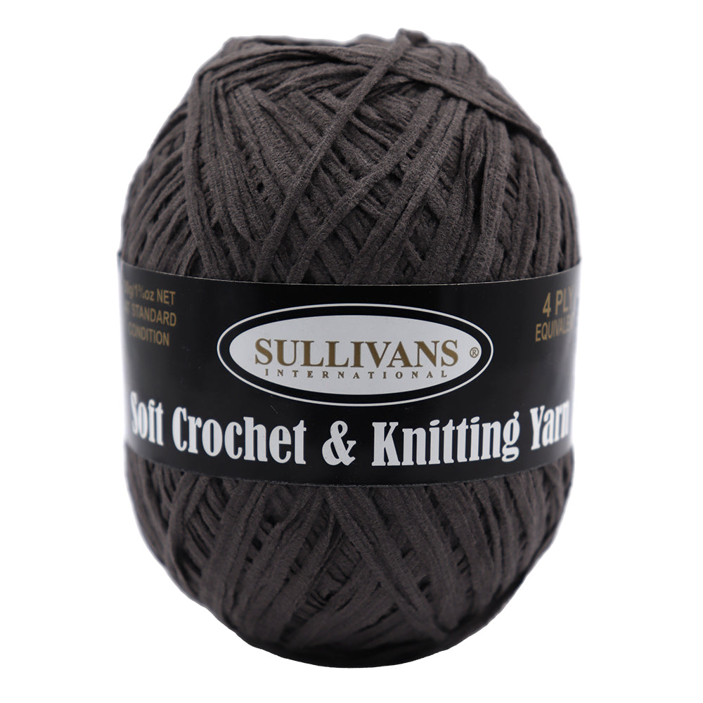 Soft Crochet & Knitting Yarn, 50g Acrylic Chenille Yarn