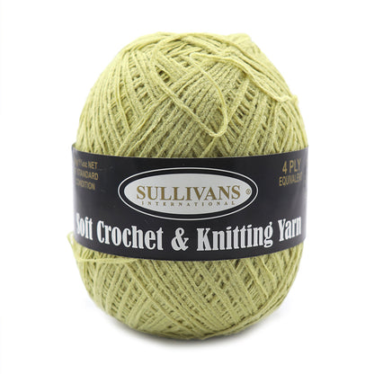 Soft Crochet & Knitting Yarn, 50g Polyester Yarn