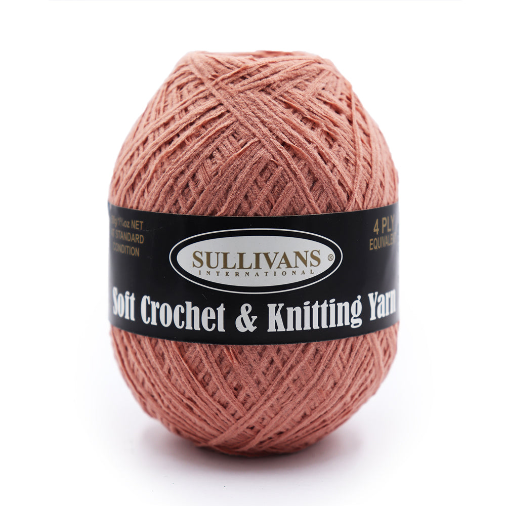 Soft Crochet & Knitting Yarn, 50g Polyester Yarn