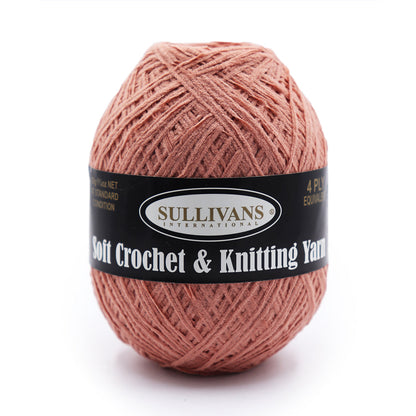 Soft Crochet & Knitting Yarn, 50g Polyester Yarn