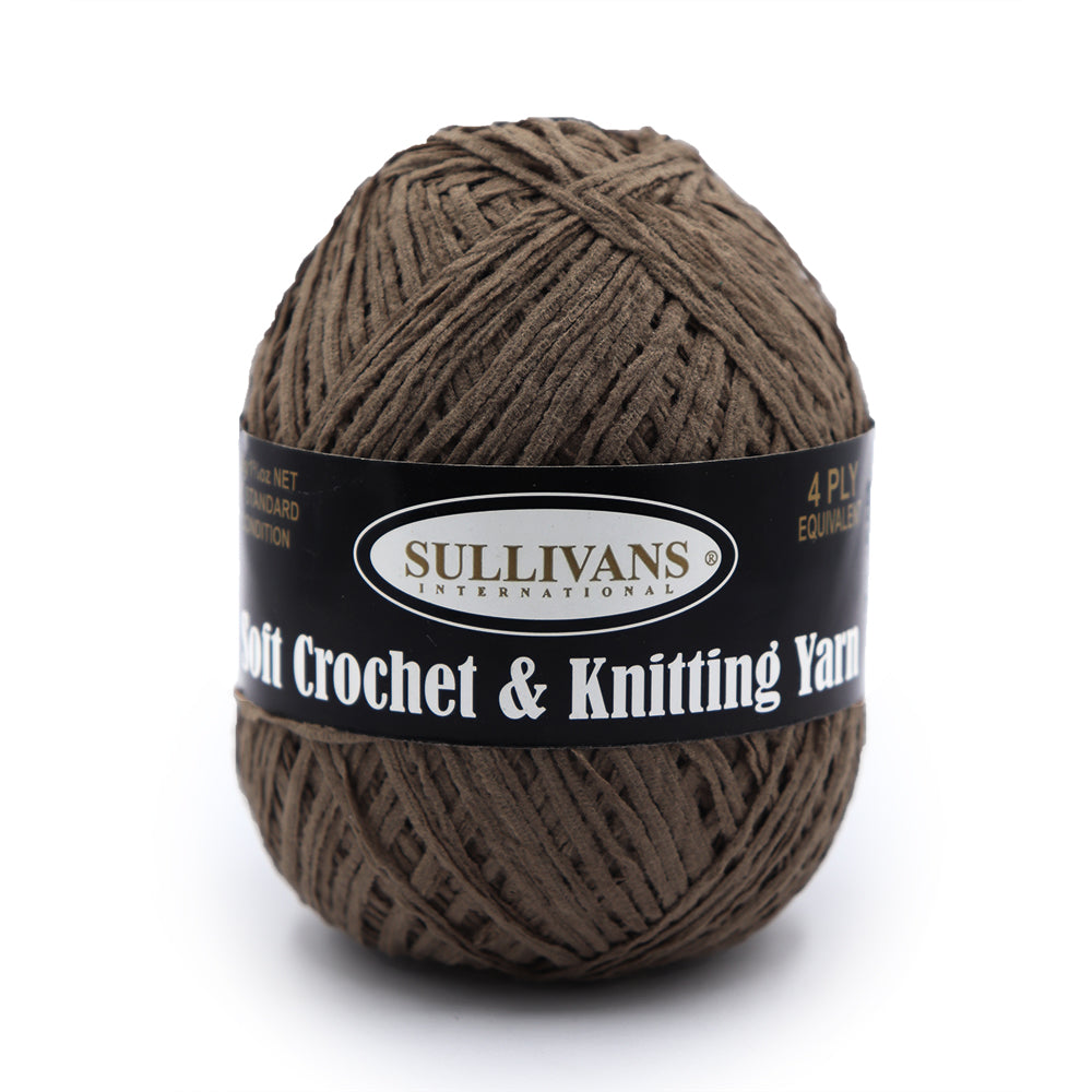 Soft Crochet & Knitting Yarn, 50g Polyester Yarn