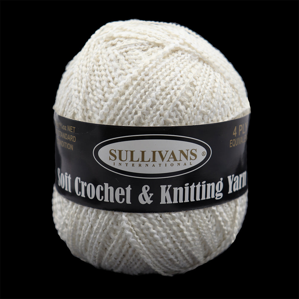 Soft Crochet & Knitting Yarn, 50g Polyester Yarn