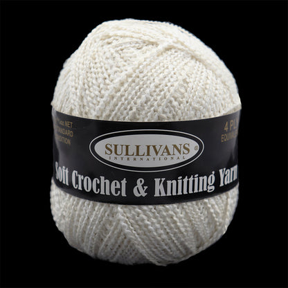 Soft Crochet & Knitting Yarn, 50g Polyester Yarn