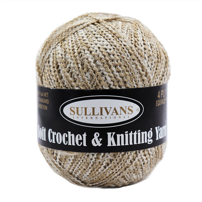 Soft Crochet & Knitting Yarn, 50g Polyester Yarn