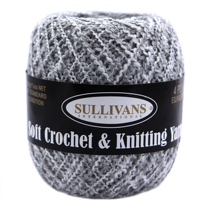 Soft Crochet & Knitting Yarn, 50g Polyester Yarn