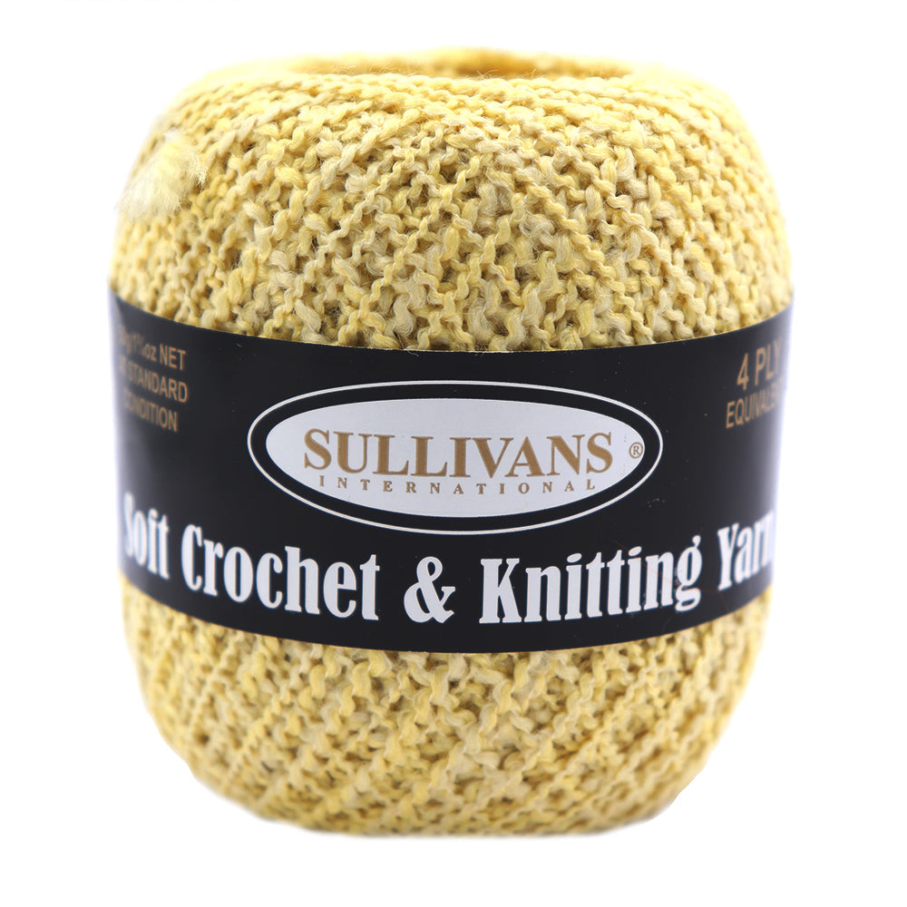Soft Crochet & Knitting Yarn, 50g Polyester Yarn
