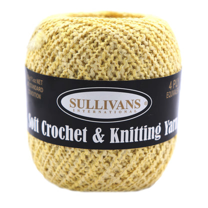 Soft Crochet & Knitting Yarn, 50g Polyester Yarn
