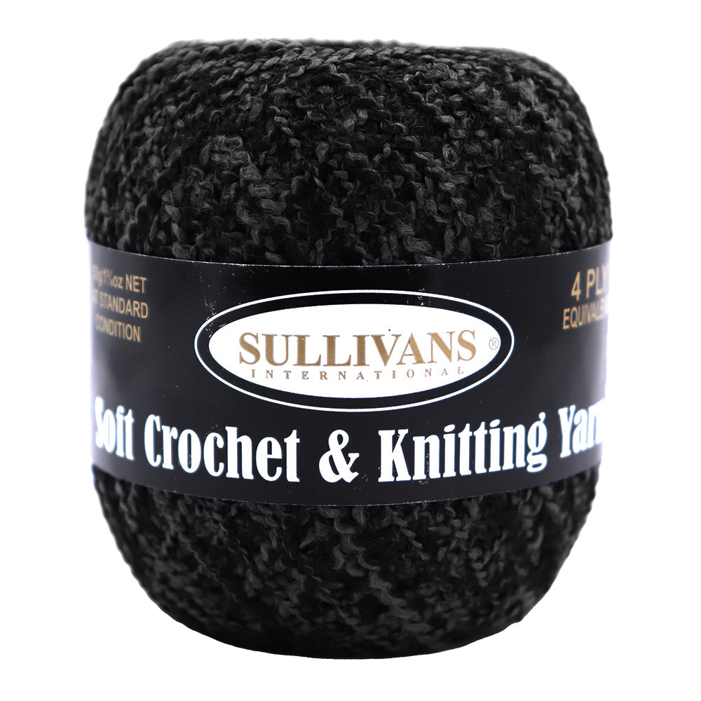 Soft Crochet & Knitting Yarn, 50g Polyester Yarn